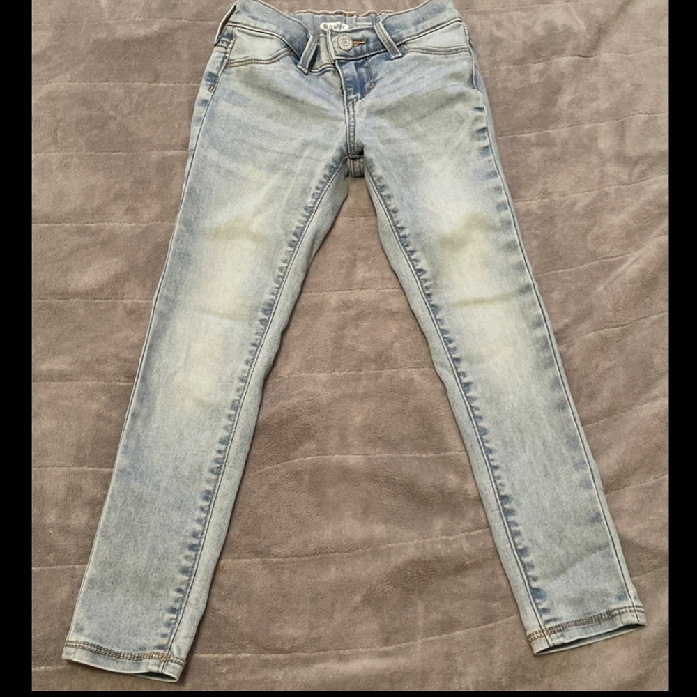 Old Navy Little Girls Skinny Jeans Rockstar Jegging Size 6